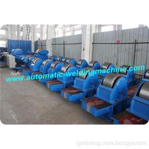 Screw or bolt adjustable pipe conventional weding rotator w